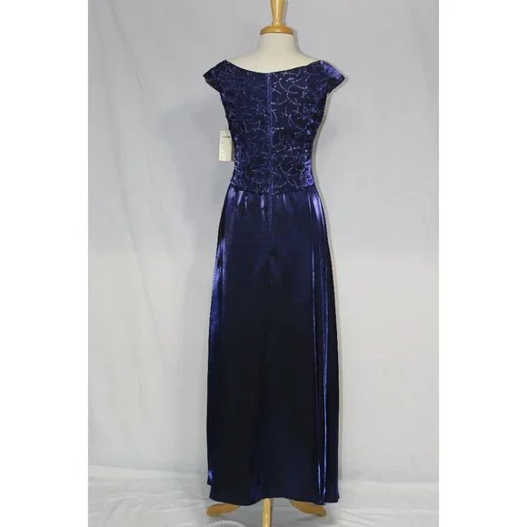Juliet Mother of the Bride or Groom Dress #1939-SIZE 3X- ROYAL BLUE-New W/Tags - Picture 2 of 5